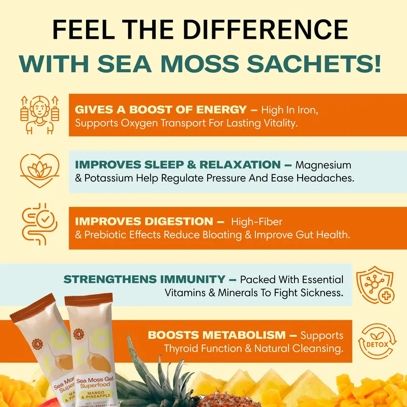 Essent Sea Moss Gel Sticks